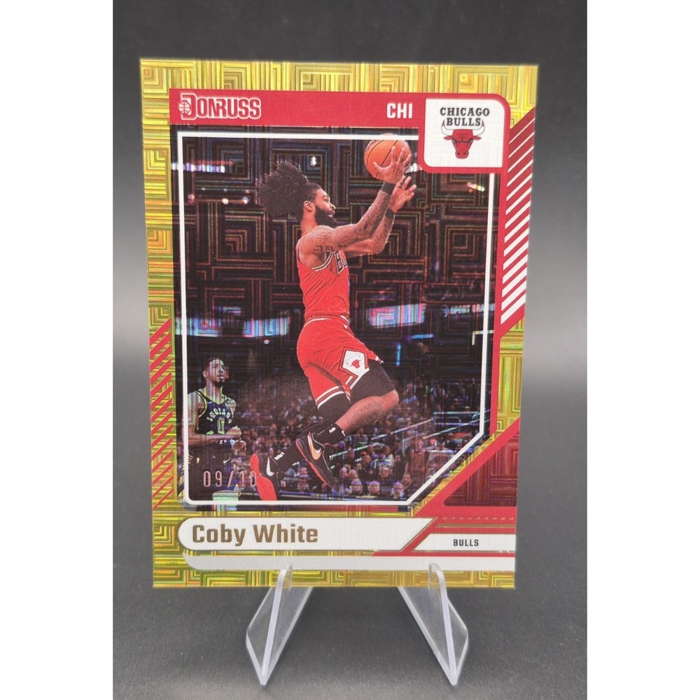 2024-25 Donruss Coby White #17 Gold Mojo /10
